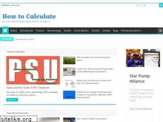 how-to-calculate.com