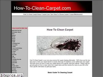 how-to-clean-carpet.com
