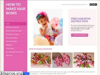 how-to-make-hair-bows.org