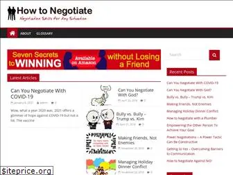 how-to-negotiate.com