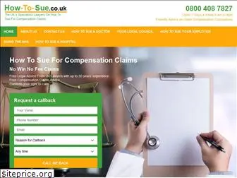 how-to-sue.co.uk