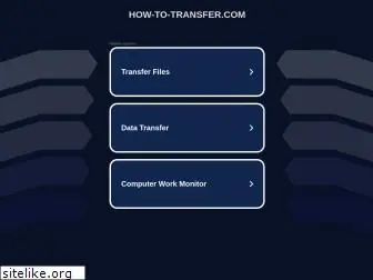 how-to-transfer.com