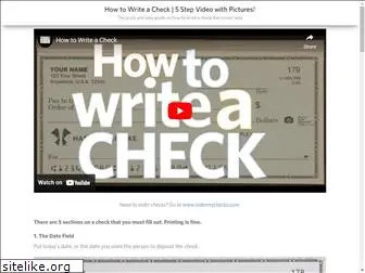 how-to-write-a-check.com