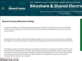 howardcountybikeshare.com