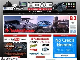 howeaudio.com