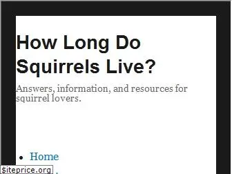 howlongdosquirrelslive.com