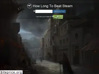 howlongtobeatsteam.com