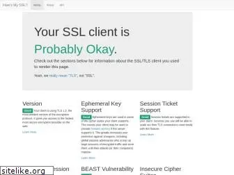 howsmyssl.com