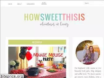 howsweetthisisblog.com