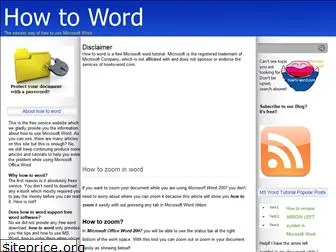 howto-word.blogspot.com