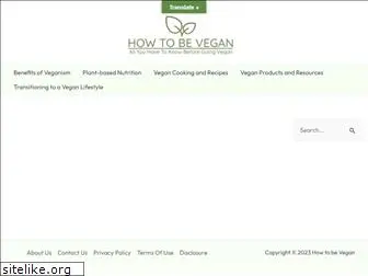howtobe-vegan.com