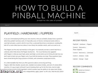 howtobuildapinballmachine.wordpress.com