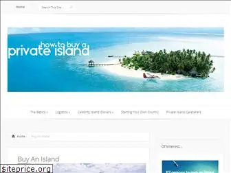 howtobuyaprivateisland.com