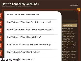 howtocancelmyaccount.com