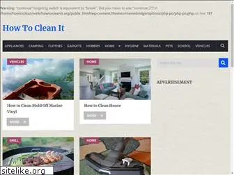 howtocleanit.org