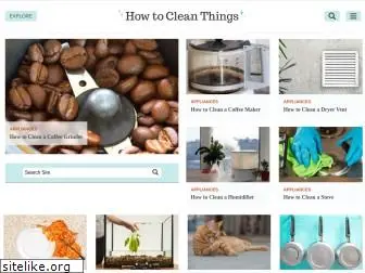 howtocleanthings.com