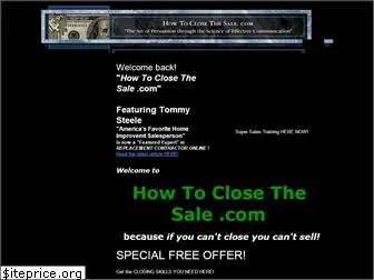 howtoclosethesale.com