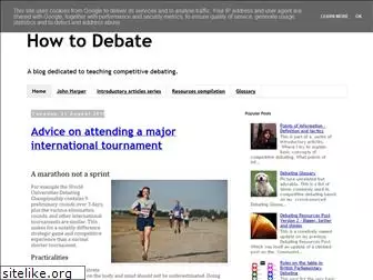 howtodebate.blogspot.com