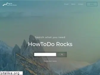 howtodo.rocks