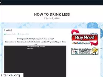 howtodrinkless.com