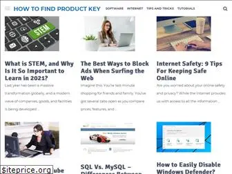 howtofindproductkey.com