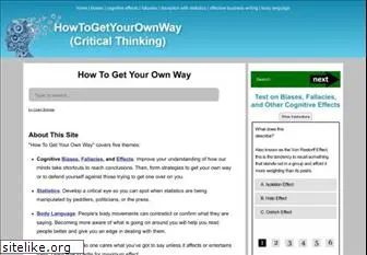 howtogetyourownway.com
