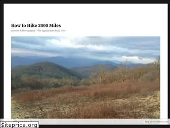 howtohike2000miles.com