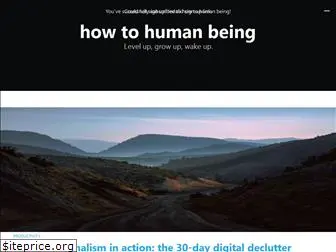 howtohumanbeing.com