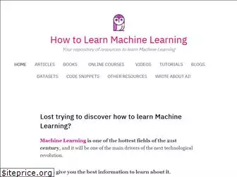 howtolearnmachinelearning.com