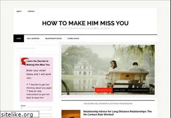 howtomakehimmissyou.com