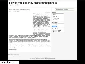 howtomakemoneyonlineforbeginner.blogspot.com