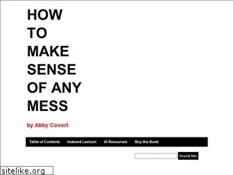 howtomakesenseofanymess.com