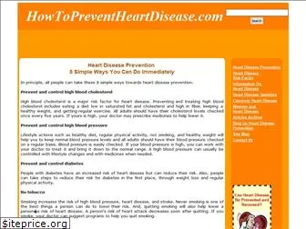 howtopreventheartdisease.com