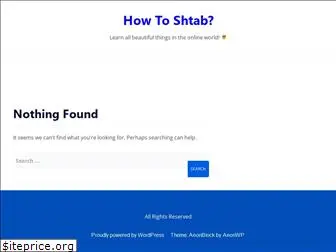 howtoshtab.com