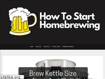 howtostarthomebrewing.com