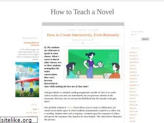 howtoteachanovel.blogspot.com