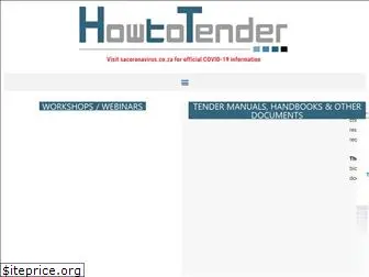 howtotender.co.za