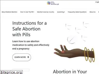 howtouseabortionpill.org