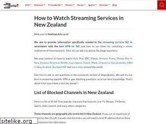 howtowatch.co.nz