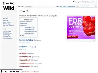 howtowiki.org