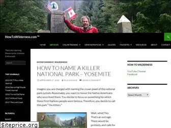 howtowilderness.com