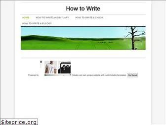 howtowrite.weebly.com