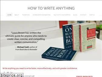 howtowriteanything.com