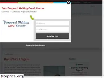 howtowritetheproposal.com
