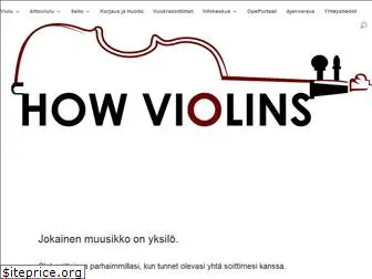 howviolins.fi