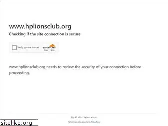 hplionsclub.org