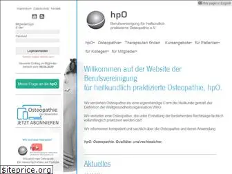 hpo-osteopathie.de
