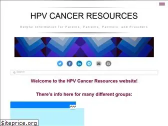 hpvcancerresources.org