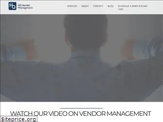 hqvendormanagement.com