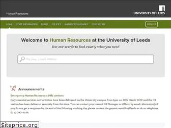 hr.leeds.ac.uk